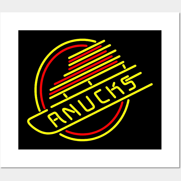 Vancouver Canucks Wall Art by Jedistudios 